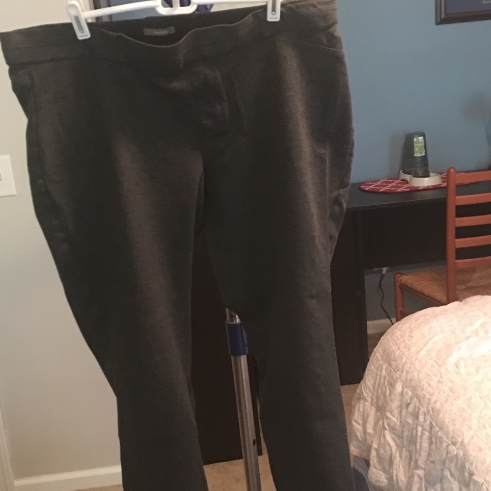 Gray dress pants